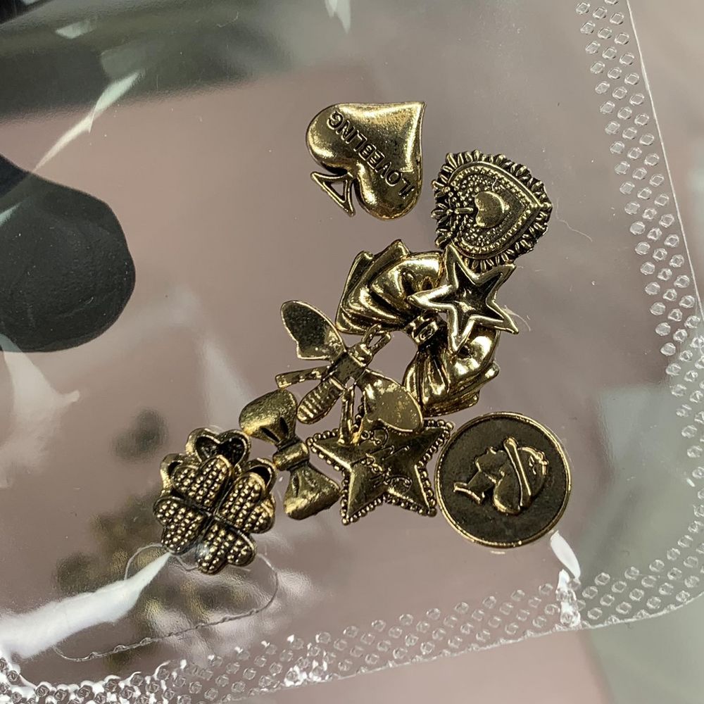 antique 3D nail charms pack - 3